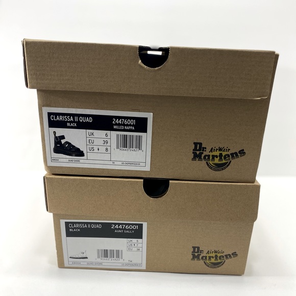 NEW CLARISSA II QUAD LEATHER PLATFORM SANDALS - Picture 14 of 15